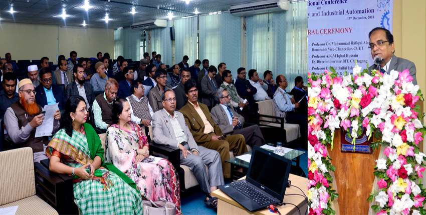 1st National Conference on Energy Technology & Industrial Automation held at CUET.