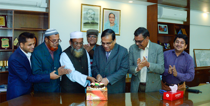 CUET Family celebrated 61st  Birthday of Honorable Vice Chancellor.