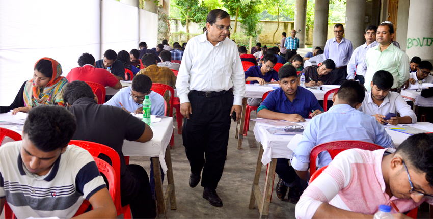 Admission Test of 2019-20 completed at CUET.