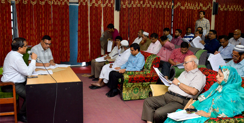 Academic Council’s 110th meeting held at CUET.
