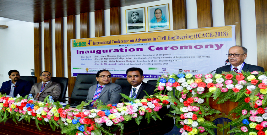 4th International Conference on Advances in Civil Engineering begins at CUET.