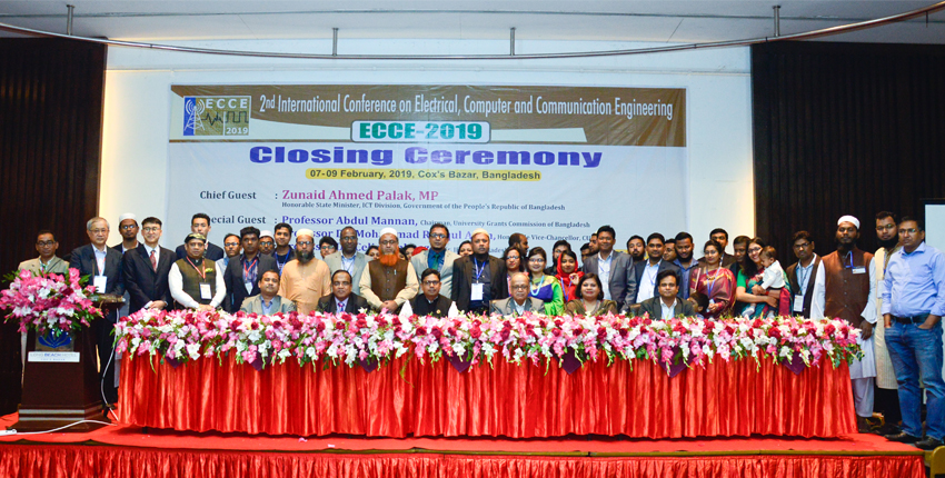 2nd International Conference on Electrical, Computer and Communication Engineering (ECCE 2019)’’ held at Coxbazar.