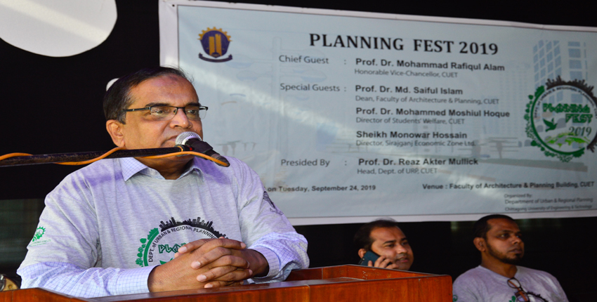 Planning Fest-2019 by URP Department celebrated at CUET.
