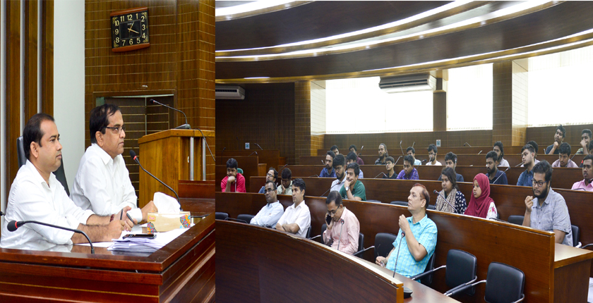 Honorable VC exchanged views with student delegates at CUET.