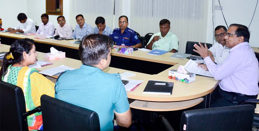 Coordination meeting ahead of Admission Test 2019-20 held at Chattogram.