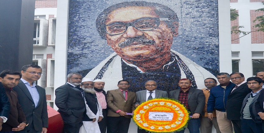 The Homecoming day of Father of the Nation Bangabandhu Sheikh Mujibur Rahman observed at CUET.